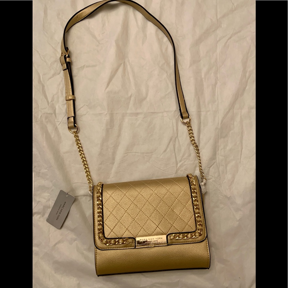 Andrew Marc Gold Shoulder Purse